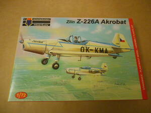 〔全国一律送料290円込〕1/72 KPモデル チェコ ズリン Z-226A&#34;アクロバット機&#34;