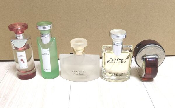 ブルガリ 廃盤品 香水 5本セット BVLGARI オ・パフメ オーテルージュ他