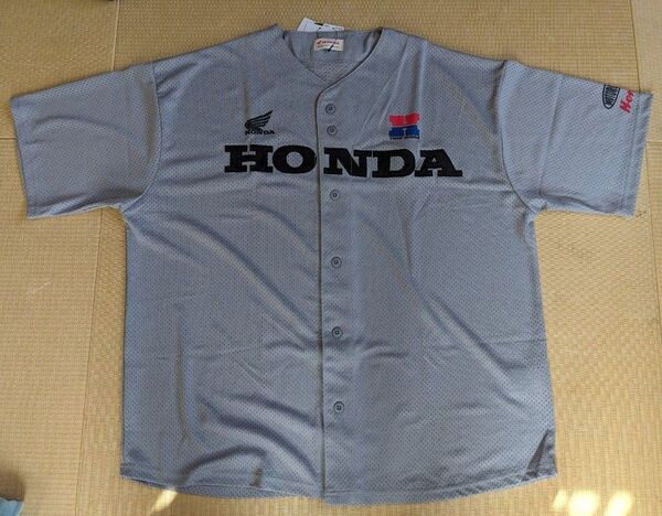 HONDA ホンダ ベースボールシャツ L SIZE