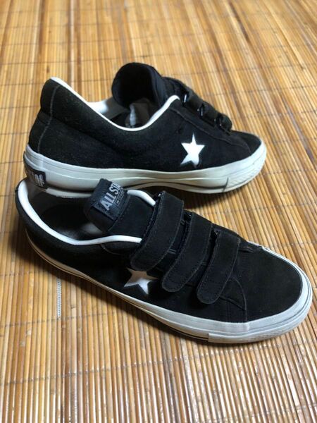レア90s初期日本製オリジナルベルクロワンスターV3 US8 JPN26.5cm