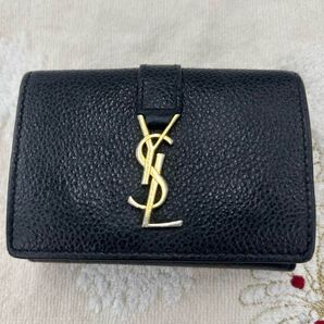 サンローラン Saint Laurent イヴ・サンローラン YSL 財布 イヴサンローラン 三つ折り