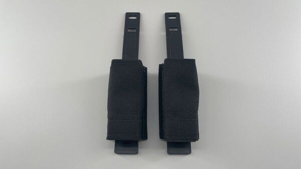 【実物】T.REX ARMS Esstac KYWI Single Pistol - Blackマガジンポーチ シングル2個セット