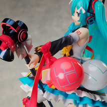 初音ミク マジカルミライ 2018 Ver. 1/7スケール フィギュア 会場予約特典 特製エフェクトボード付き_画像7