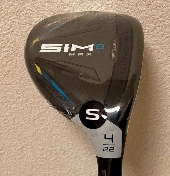 人気モデル テーラーメイドSIM2MAXレスキュー4UT シュリンク付き 未開封新品 未使用品ヘッドカバー無し