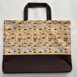 ちいかわ くりまんじゅう レッスンバッグ トートバッグ