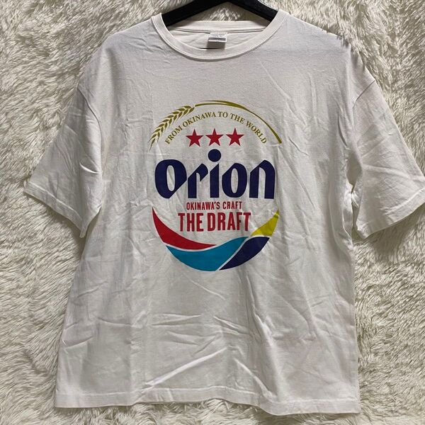 オリオンビール Tシャツ ホワイト Mサイズ ORION 半袖Tシャツ Tシャツ 白