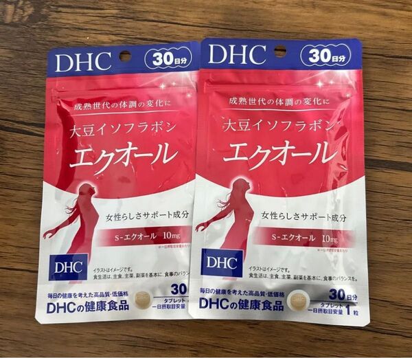 DHC 大豆イソフラボン エクオール 30日分 2袋