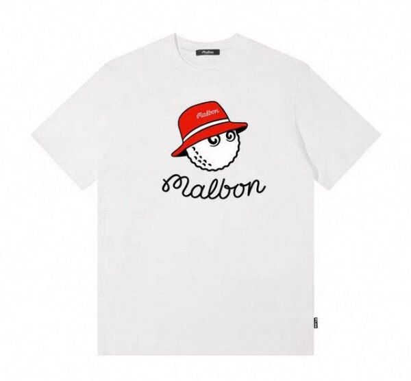 ★即発送&XL★マルボンゴルフ Malbon 半袖 シャツ Tシャツ