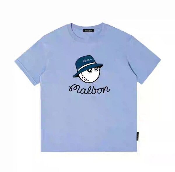 ★即発送&L★マルボンゴルフ Malbon 半袖 シャツ Tシャツ