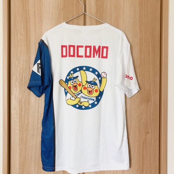 北海道日本ハムファイターズ ドコモ docomo ユニフォーム型 Tシャツ ポインコ兄弟