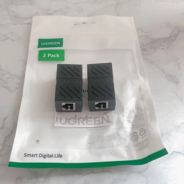 LANケーブル 延長コネクタ cat7 cat6 RJ45 中継コネクタ ギガビット対応 8P10C lan端子 メス-メス
