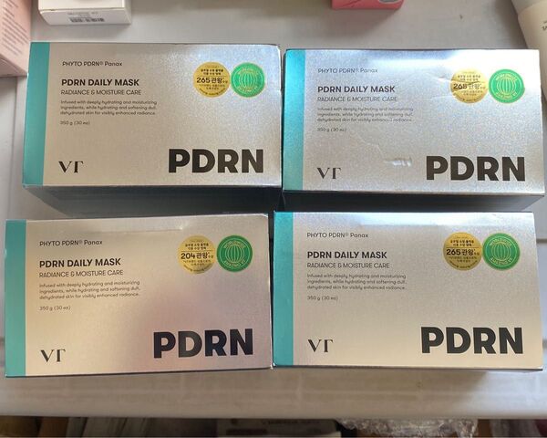 vt pdrnデイリーマスク pdrnマスク pdrn シートマスク パック 新品 4箱セット