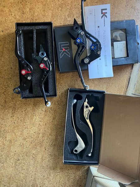 ホンダ グロム レバーセット レバー クラッチレバー ブレーキレバー U-KANAYA ユーカナヤ他