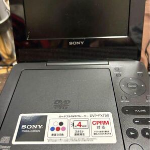 ポータブルDVDプレーヤー ソニー DVP-FX780 ポータブル
