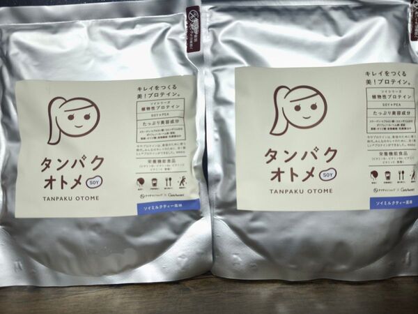 タンパクオトメ ソイミルクティー2袋 タマチャンショップ プロテイン