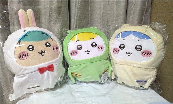 【ちいかわ】雨の日BIGぬいぐるみ ちいかわ、ハチワレ、うさぎ 全3種