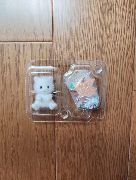 新品未使用 ペルシャネコ 赤ちゃん工作だいすきシリーズ シルバニアファミリー 人形 エポック社