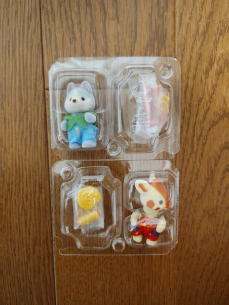 新品未使用 ハスキー キリン 赤ちゃん工作だいすきシリーズ シルバニアファミリー 人形 エポック社