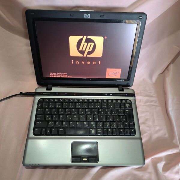 hp Compaq 2210b メモリ2GB ディスクなし ACアダプタ付 液晶不良ジャンク