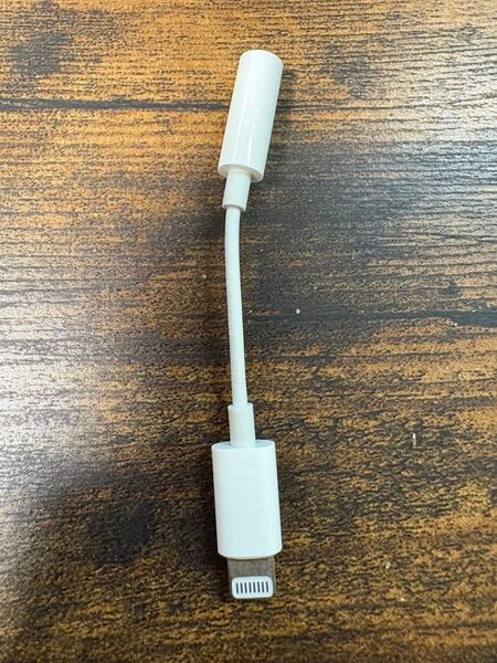 Apple Lightning - Lightning to 3.5 mm イヤホンジャック
