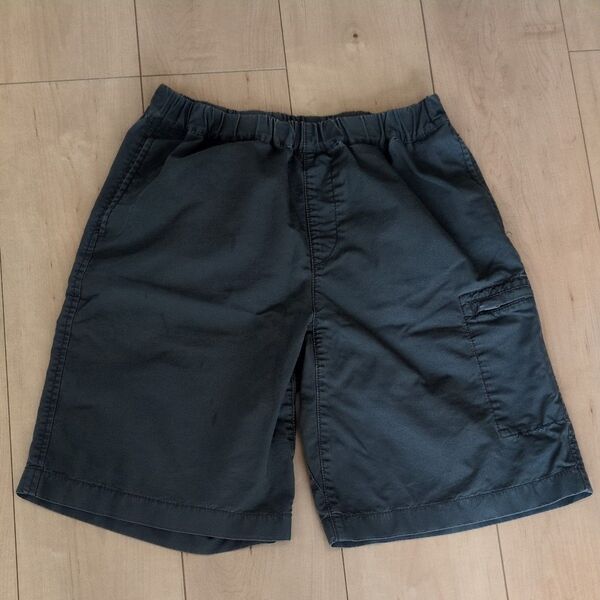 ユニクロU ハーフパンツ 150 グレー