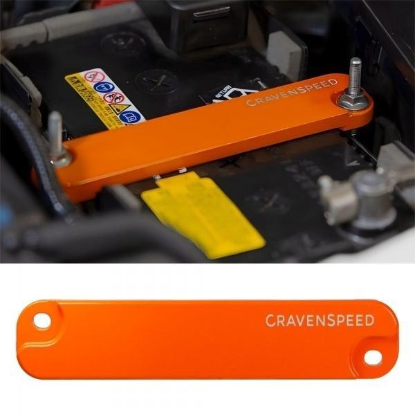 Craven Speed マツダ ロードスター オレンジ バッテリーステー 粉体塗装 30周年記念車 ND5RC NDERC