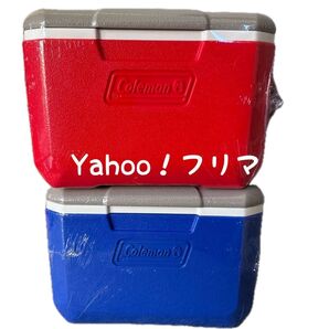 コールマン クーラーボックス 5QT 4.7L レッド X ブルーセット グレートップ テイク6o