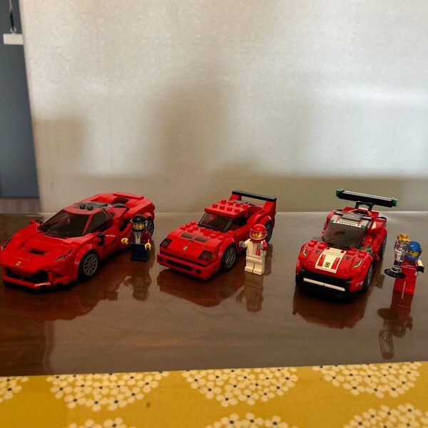LEGOスピードチャンピオンフェラーリ3点セット!