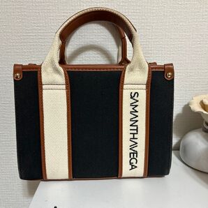 Samantha Vega ロゴテープキャンバストート