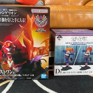 一番くじ エヴァンゲリオン ヤマト作戦 ラストワン賞 新2号機α D賞 アスカ幼少期 フィギュア 新品未開封2点セット