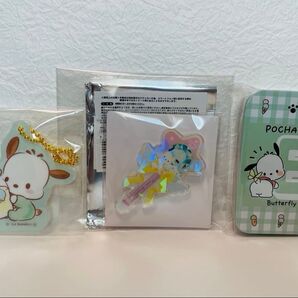 サンリオ ポチャッコ 3点セット アクリルキーホルダー アクリルステッカー すらいどきゃん