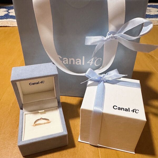 canal4℃ 指輪 リング ピンクゴールド 未使用