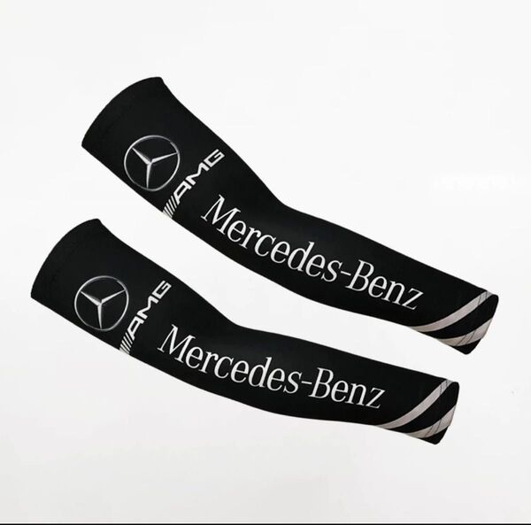 MERCEDES-BENZ アームカバー サポーター 日焼け止め 紫外線防止 男女兼用