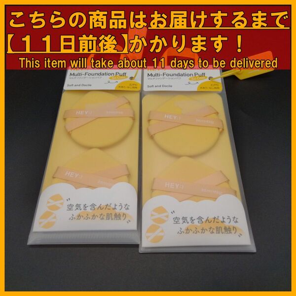 PPIT マルチファンデーション パフ×2個