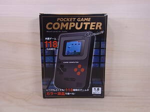*Fb/004*[ unopened goods ]pi-natsu Club Peanuts Club* pocket game computer ( black )*118GAME built-in 