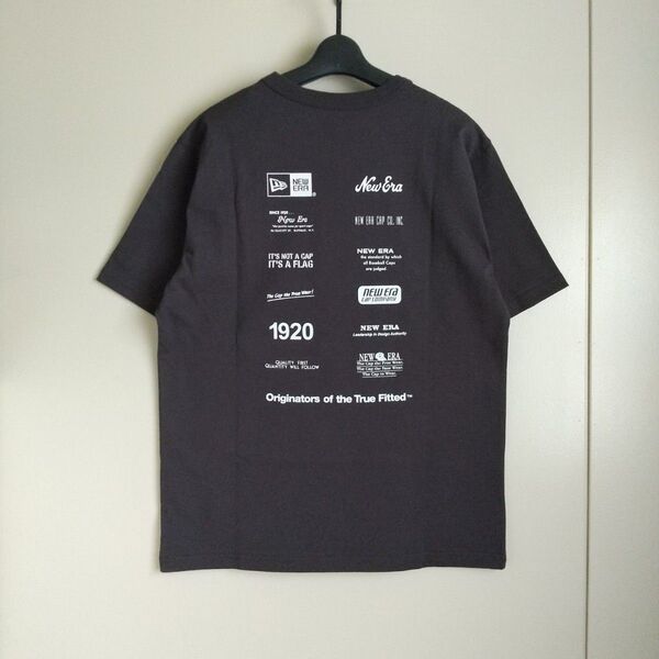 ニューエラ 半袖 ウォッシュドコットン Tシャツ Logo Archive 14410031 スミクロ Mサイズ 新品