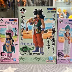 一番くじドラゴンボール孫悟空修行編 B.C.Eアーカイブス5点セット売り ブルマ ヤムチャ チチ
