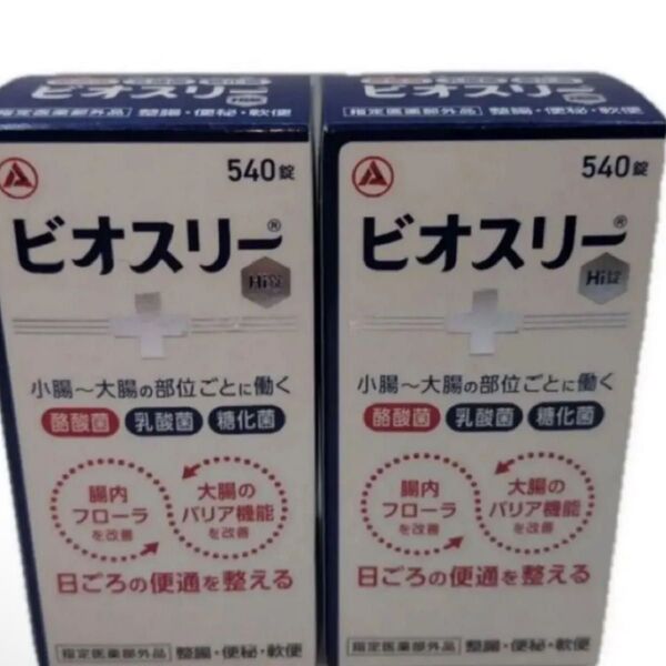 新品未使用品 ビオスリーHi錠 540錠 ×2