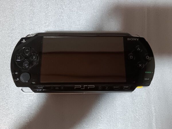SONY PSP-1000 ブラック UMDドライブ不良 ジャンク 通電確認済み