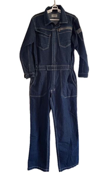 HOP-SCOT KURASHIKI JAPAN デニム ツナギ つなぎ 作業着 オールインワン 美品