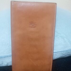 【美品】IL BISONTE イルビゾンテ レザー 長財布 ブラウン