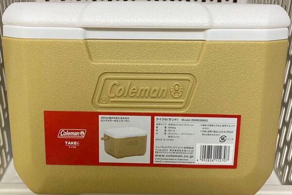 コールマン(Coleman) クーラーボックス テイク6容量約4.7L ベージュ