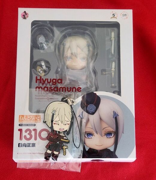 【未開封】 刀剣乱舞 ねんどろいど 日向正宗 フィギュア 特典 ラバーストラップ グッドスマイルカンパニー