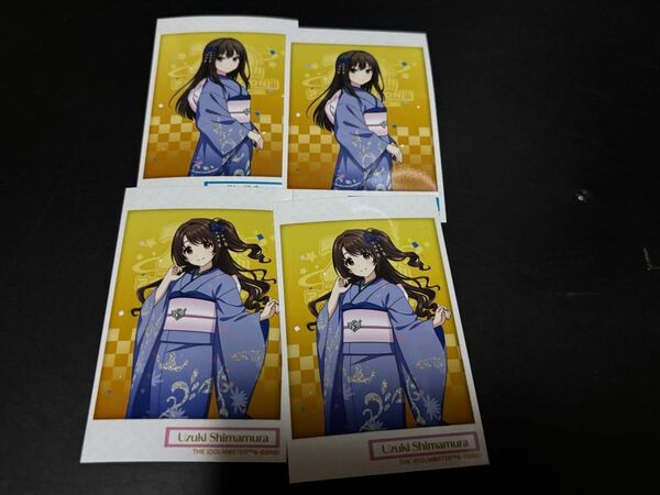 島村卯月 渋谷凛 フォトスナップ風カード 20th 特別生配信 20周年 アイドルマスターシンデレラガールズ