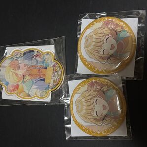 藤田ことね 3点 ガラポン くじ アイドルマスターオフィシャルショップ B賞 アクキー C賞 缶バッジ 学園アイドルマスター