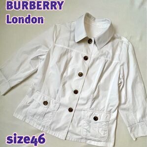 Burberry London コットン製 羽織り ジャケットsize46