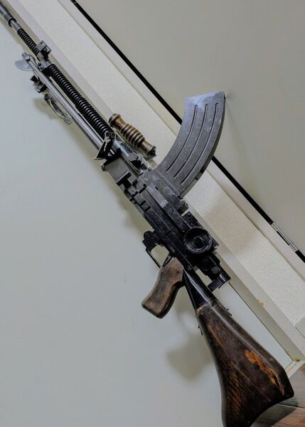 【希少】ADVEN製 九六式軽機関銃 文鎮モデル 消炎器付き