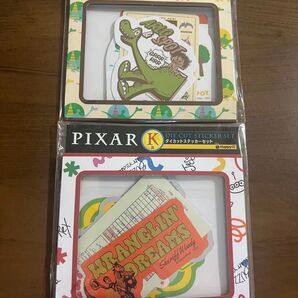 ピクサー PIXAR ハッピーくじ K賞 ダイカット ステッカー セット アーロ トイストーリー