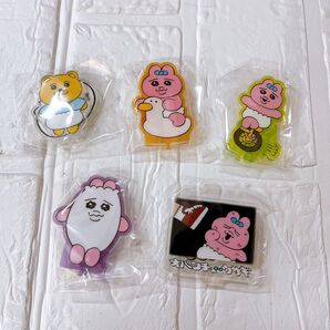 おぱんちゅうさぎ アクリルスタンド 5点セット ガチャガチャ