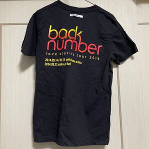 back number Tシャツ Sサイズ ツアーTシャツ